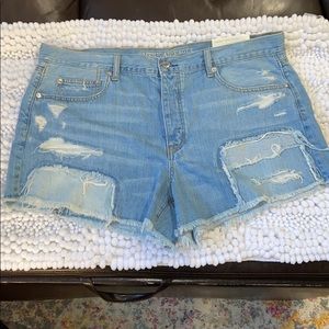 American Eagle Outfitters Hi-Rise Festival Shorts